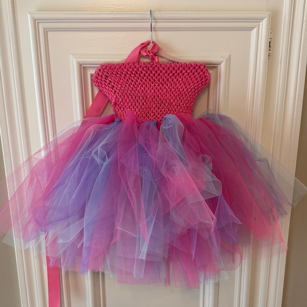 Pink and Purple Tutu Dress for Kids